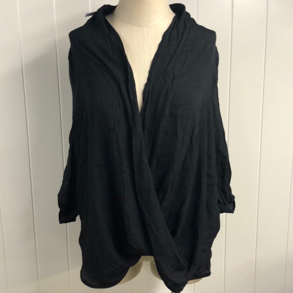 Glamorous Nasty Gal Cross Front Polyester Blouse ❤️ - Picture 1 of 4